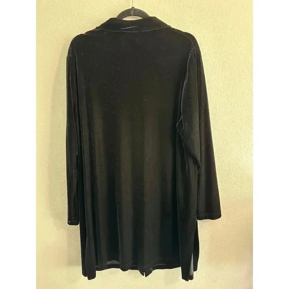 Vintage VTG Ronnie Nicole II Velvet Button Tunic Dress please see measurements - Picture 7 of 11